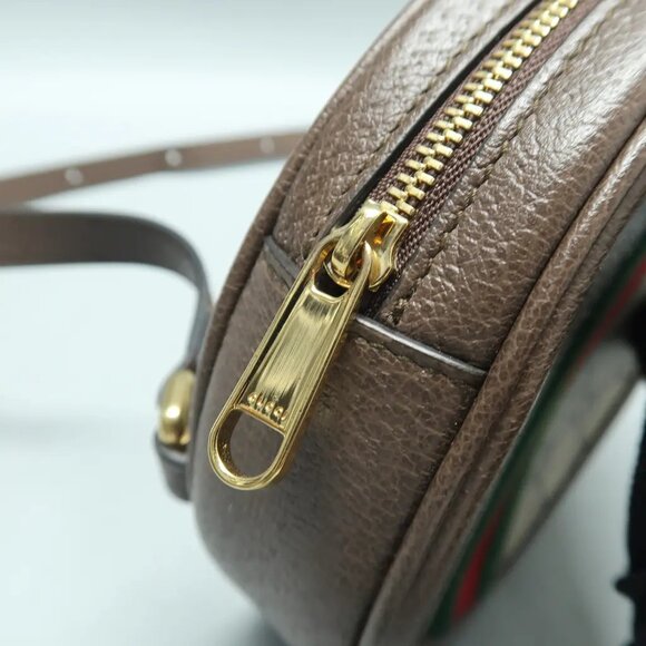 GUCCI Ophidia Brown Canvas Backpack 656-021825 - Picture 8 of 12